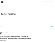 Tablet Screenshot of berkutmartin.mlblogs.com
