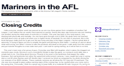 Desktop Screenshot of aflmariners.mlblogs.com