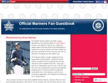 Tablet Screenshot of mariners.mlblogs.com