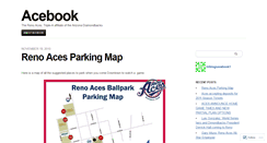 Desktop Screenshot of acebook.mlblogs.com