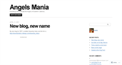 Desktop Screenshot of angelmania.mlblogs.com