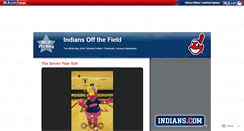 Desktop Screenshot of indiansoffthefield.mlblogs.com