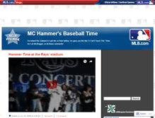Tablet Screenshot of mchammer.mlblogs.com