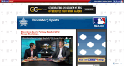 Desktop Screenshot of bloombergsports.mlblogs.com