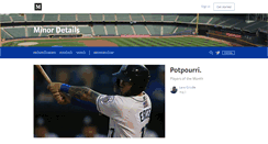 Desktop Screenshot of minordetails.mlblogs.com