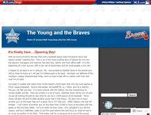 Tablet Screenshot of bravesprospect.mlblogs.com