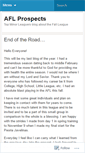 Mobile Screenshot of aflprospects.mlblogs.com