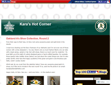 Tablet Screenshot of kara.mlblogs.com