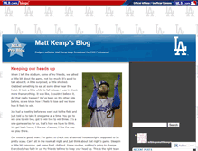 Tablet Screenshot of mattkemp.mlblogs.com