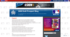 Desktop Screenshot of 08draft.mlblogs.com