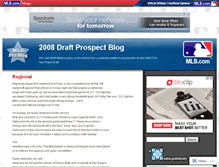 Tablet Screenshot of 08draft.mlblogs.com