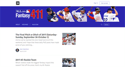 Desktop Screenshot of fantasy411.mlblogs.com