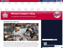 Tablet Screenshot of michaelcuddyer.mlblogs.com