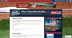 Desktop Screenshot of minorleaguemascots.mlblogs.com