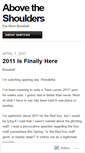 Mobile Screenshot of abovetheshoulders.mlblogs.com