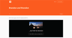 Desktop Screenshot of brandon.mlblogs.com
