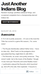 Mobile Screenshot of anothertribeblog.mlblogs.com