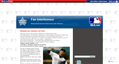 Desktop Screenshot of faninterference.mlblogs.com