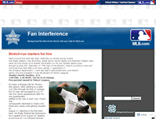 Tablet Screenshot of faninterference.mlblogs.com