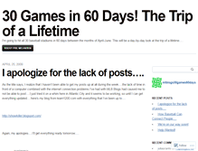 Tablet Screenshot of 30games60days.mlblogs.com