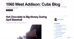 Desktop Screenshot of 1060westaddison.mlblogs.com