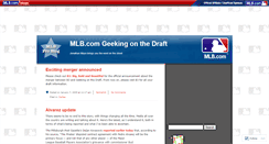 Desktop Screenshot of draft.mlblogs.com