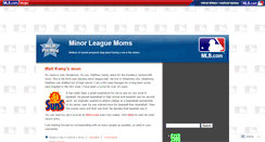 Desktop Screenshot of minorsmoms.mlblogs.com