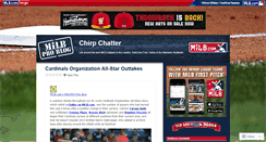 Desktop Screenshot of chirpchatter.mlblogs.com
