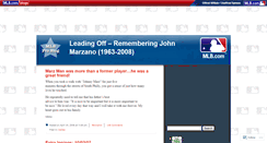 Desktop Screenshot of leadingoff.mlblogs.com