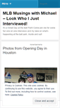 Mobile Screenshot of mlbkid.mlblogs.com