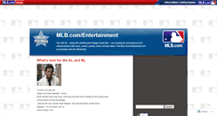 Desktop Screenshot of entertainment.mlblogs.com