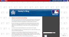 Desktop Screenshot of hanleyramirez.mlblogs.com