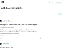 Tablet Screenshot of browniepoints.mlblogs.com