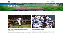 Desktop Screenshot of dashboard.mlblogs.com