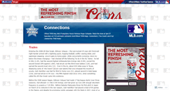 Desktop Screenshot of connections.mlblogs.com