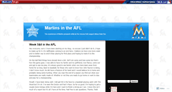 Desktop Screenshot of aflmarlins.mlblogs.com