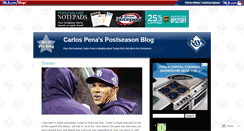 Desktop Screenshot of carlospena.mlblogs.com