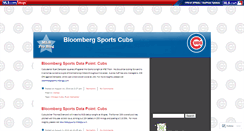 Desktop Screenshot of bbgcubs.mlblogs.com
