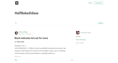 Desktop Screenshot of chrishaft.mlblogs.com