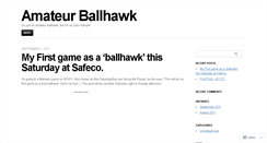 Desktop Screenshot of amateurballhawk.mlblogs.com