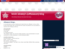 Tablet Screenshot of kevinslowey.mlblogs.com